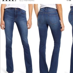 Wit & Wisdom ab-solution high itty bitty bootcut jeans size 10 gently used